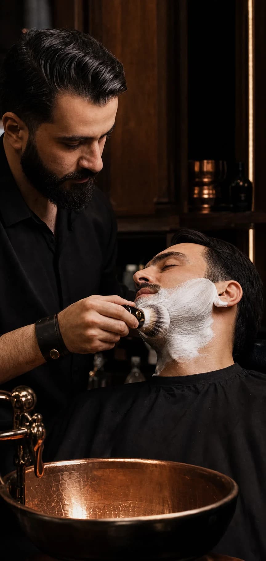 Royal Shave at Vostan Barbershop